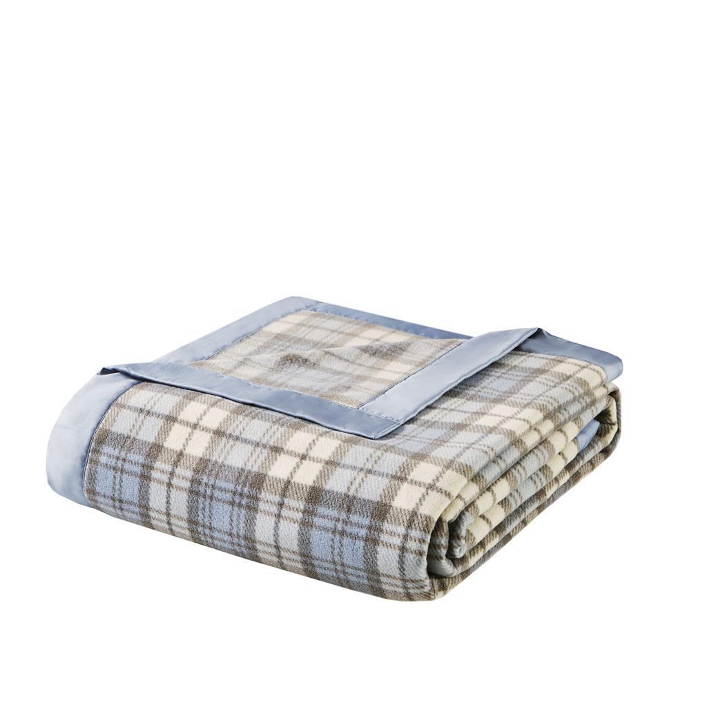 Micro Fleece Blanket - Brown Interiors